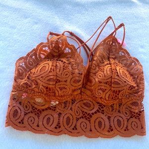 NWT Small burnt orange Victoria Secret bralette